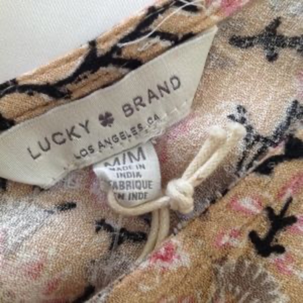 💲SALE💲.  NWT Lucky Brand Maxi Dress Sz M MSRP $129.00 - Picture 6 of 10